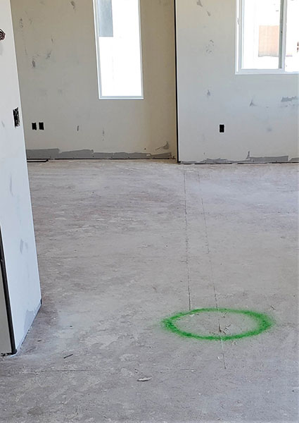 subfloor problem in woodside home took a long time to resolve despite ease of access